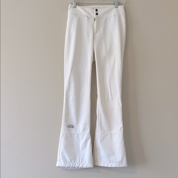 The North Face Ivory Ski Pants Windwall Low Rise Flare Size Small - Picture 1 of 12